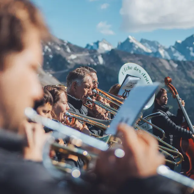 Pot d'accueil - Concert de l'Écho des Aravis_La Clusaz