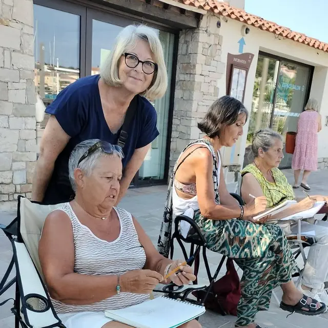 Stage carnet de voyage Sanary