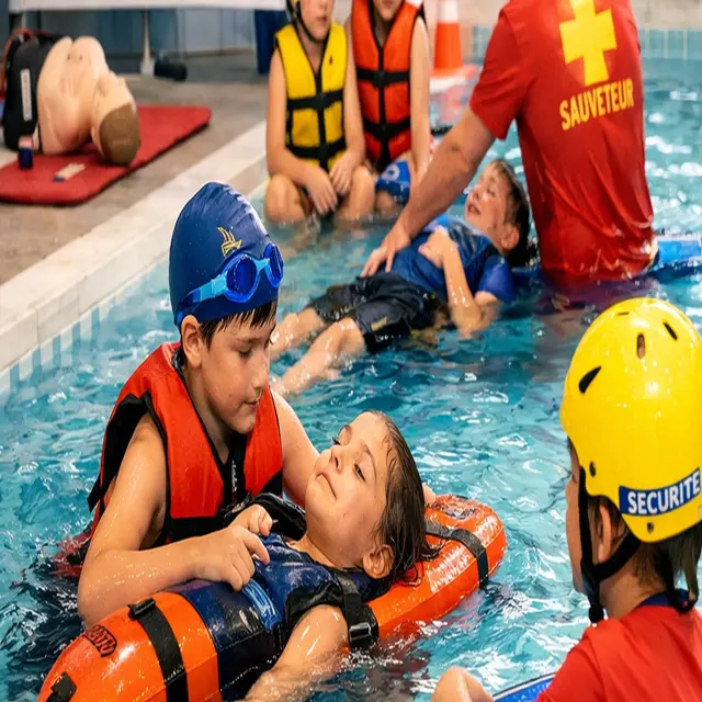 Initiation au sauvetage aquatique (grand bain_Pontcharra