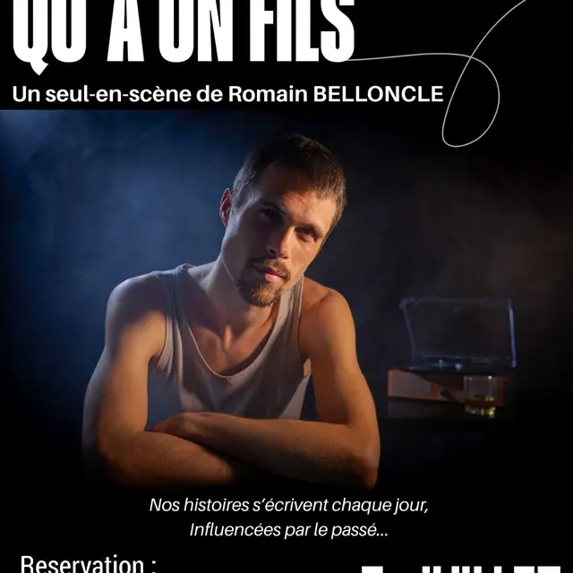 Théâtre Ca ne tient qu'a un fils de Romain Belloncle_La Seyne-sur-Mer