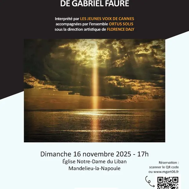Requiem de Gabriel Fauré - MGART_Mandelieu-La Napoule