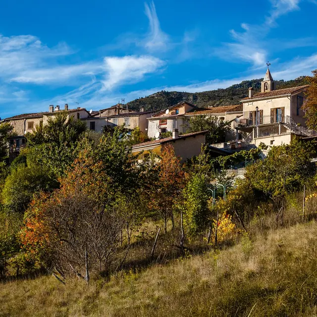 Vue sur le village de Saint-Jacques