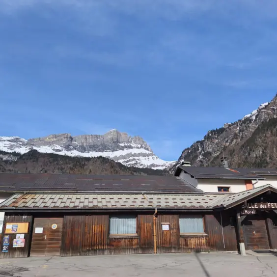 La salle des fêtes de Servoz