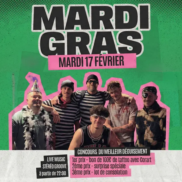 MARDI GRAS • Soirée déguisée_Les Gets