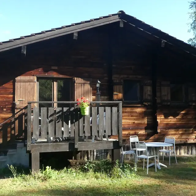 Le chalet l'été