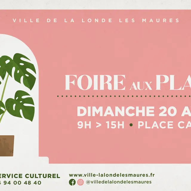 Foire aux Plants de La Londe les Maures_La Londe-les-Maures