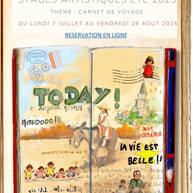 Visuel Stages artistiques jeune public à La Petite Académie_Avignon