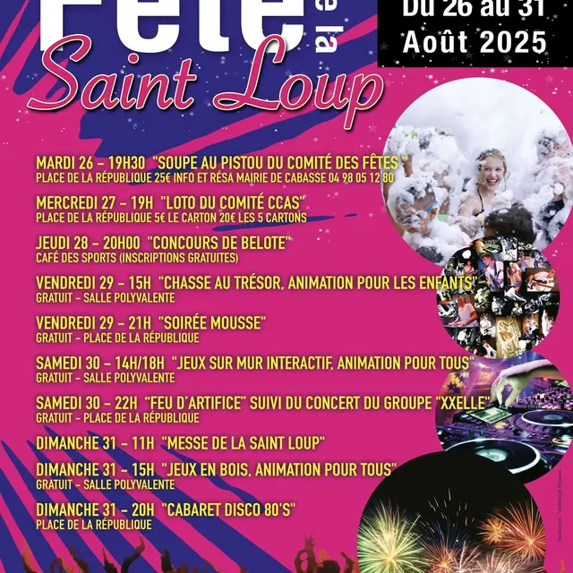 Fête de la Saint Loup_Cabasse