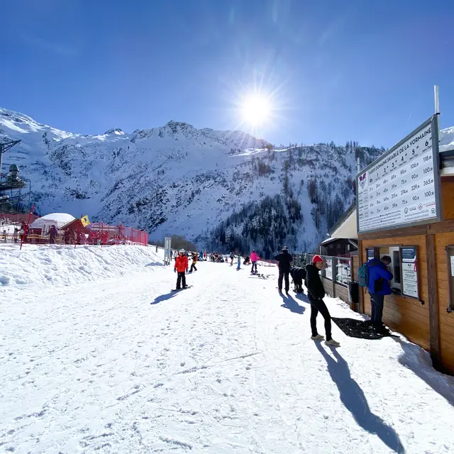 Domaine skiable la Vormaine_Argentière
