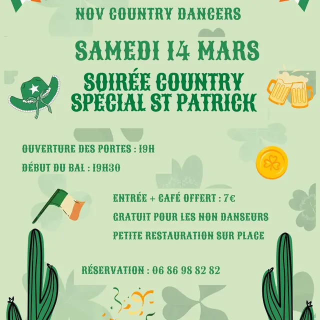 Bal country spécial St Patrick_Noves