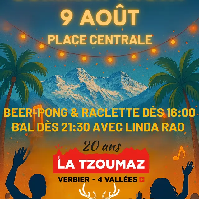 La Tzoumaz Summer Night - Bal des 20 ans_Riddes