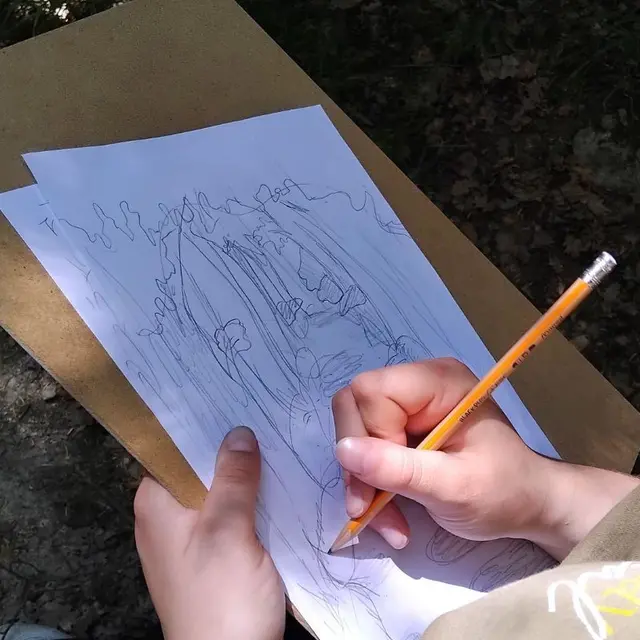 Atelier dessin : à vos crayons, illustrez la Sainte Baume avec LoBé_Plan-d'Aups-Sainte-Baume