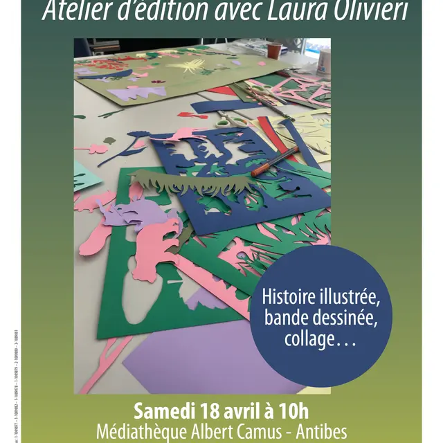 Atelier d’édition avec Laura Olivieri_Antibes