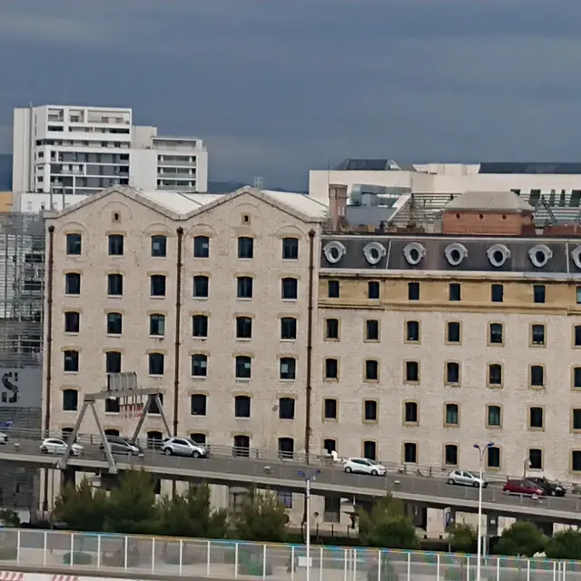 Vue d'une partie du quartier Euroméditerranée
