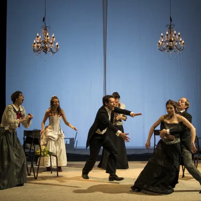 Un fil à la patte, comédie théâtrale_Bonneville