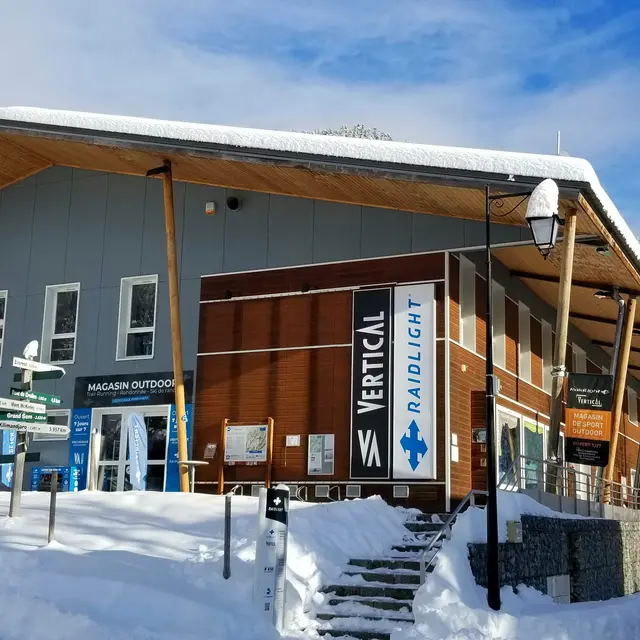 Façade du magasin