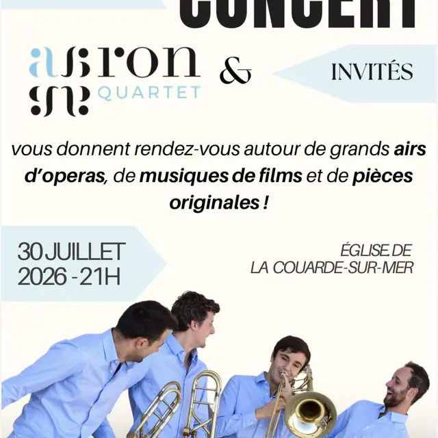 Concert Quatuor AARON_La Couarde-sur-Mer