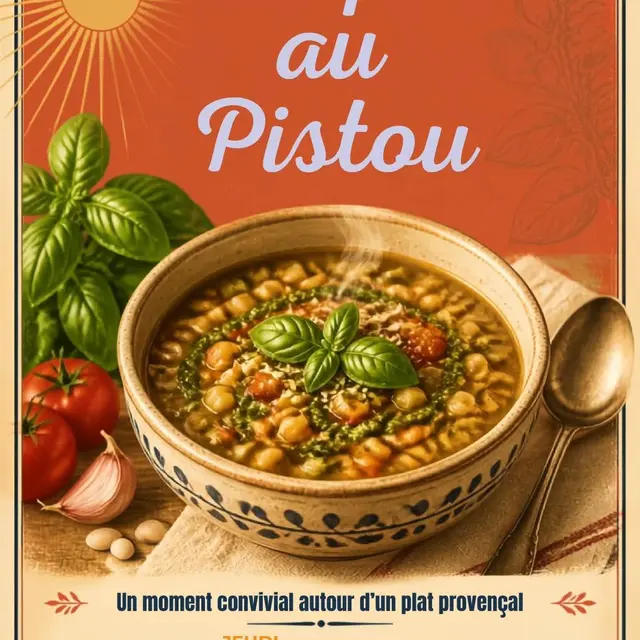 Repas Soupe au Pistou_Rasteau