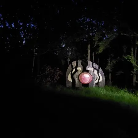 Visite guidée « Les sculptures de la Faisanderie de Sénart à la nuit tombée »_Étiolles