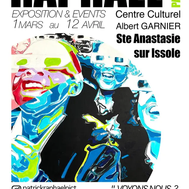 Exposition : Voyons nous ? Voyons Nous ! - Patrick Raphael_Sainte-Anastasie-sur-Issole