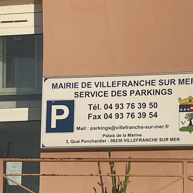 Service des Parkings  (Barmassa-Wilson-Marinières)_Villefranche-sur-Mer