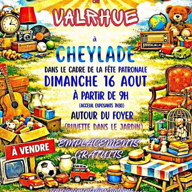 Vide-greniers de Valrhue