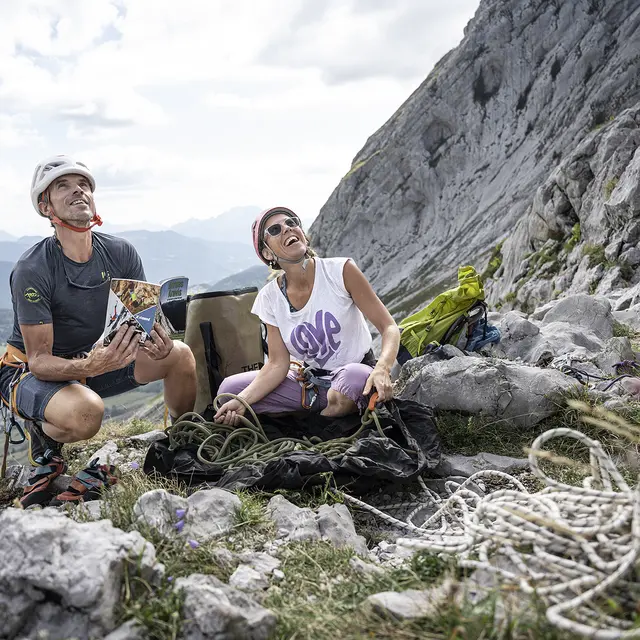 Escalade avec un guide au Grand-Bornand
