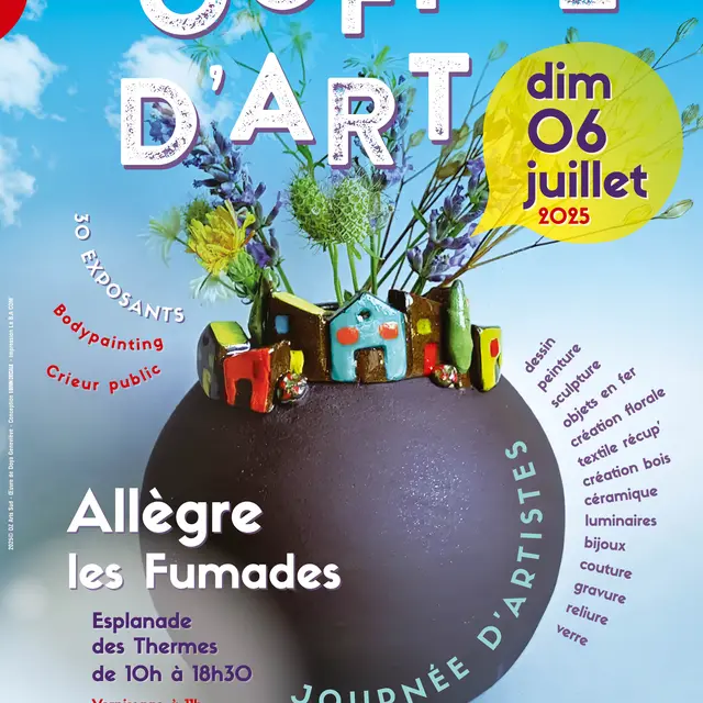 Affiche Souffle d'Art 2025