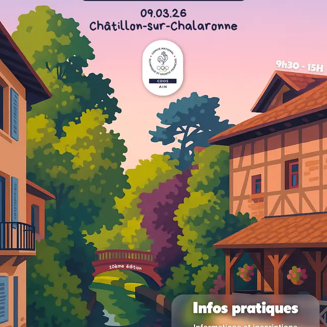 Affiche officielle - JIDF 2026 - CDOS 01