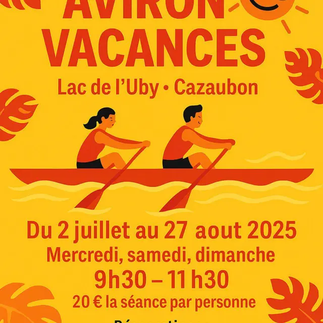 Aviron Vacances_Cazaubon