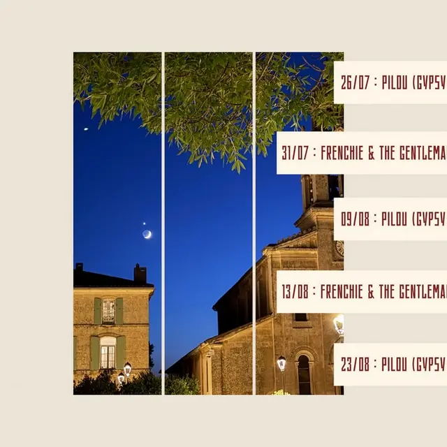 Concerts de l'été à Aureille 26.07 au 23.08.26