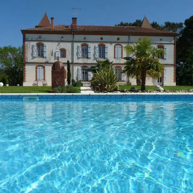 Manoir des chanterelles piscine