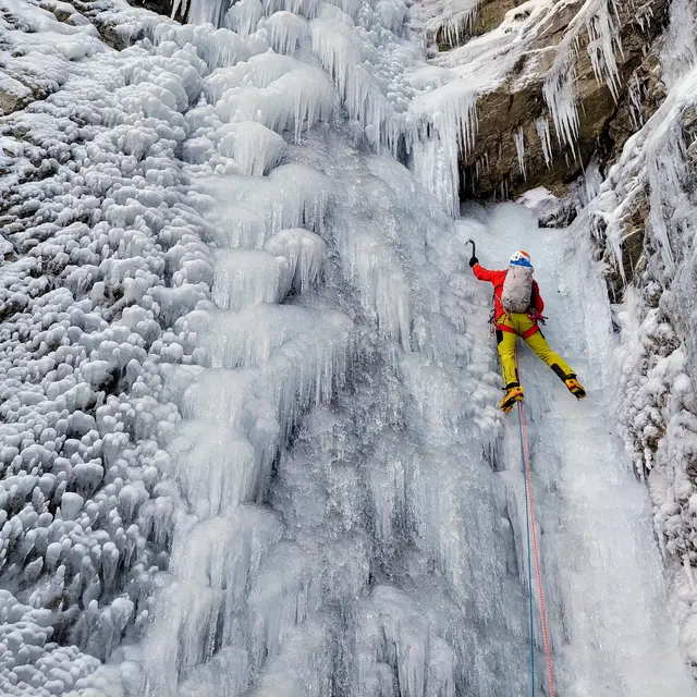 Cascade de glace