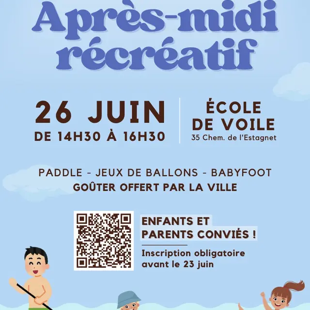 Après-midi récréatif