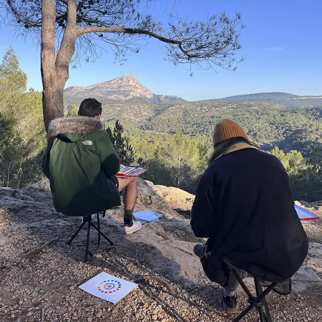 Peindre dans la nature_Aix-en-Provence