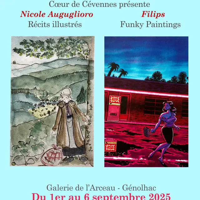 Expo à la Galerie de l'Arceau - Génolhac_Génolhac