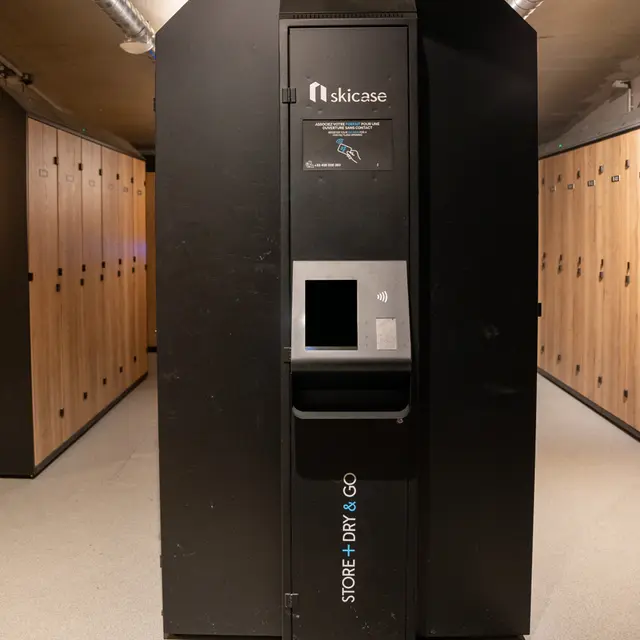 Casiers à ski chauffants_Les Orres