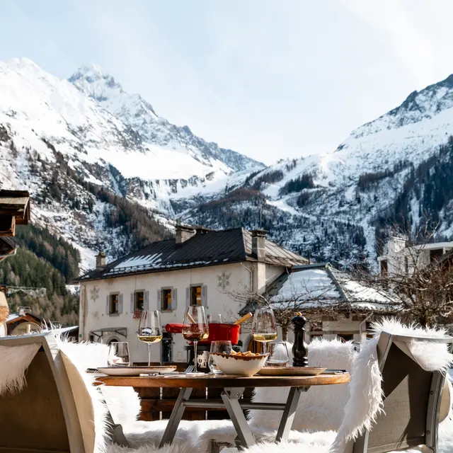 Vue terrasse Dahu