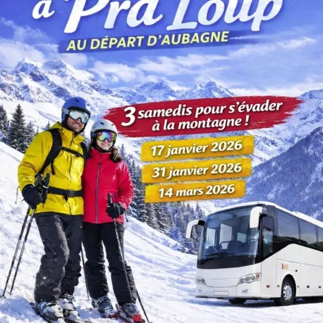 Excursion journée ski_Aubagne