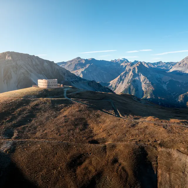 Fort de Lenlon par le Fort de l'Olive_Névache
