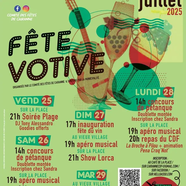 Fête votive_Cairanne