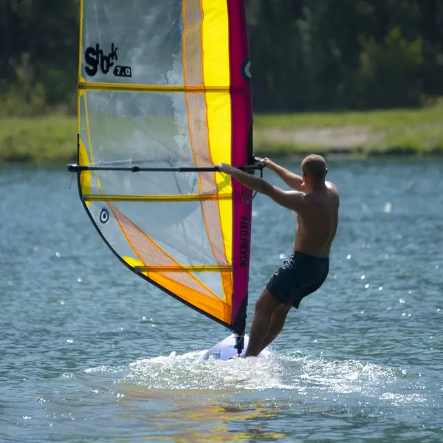 Lac de planche à voile des Ilettes
