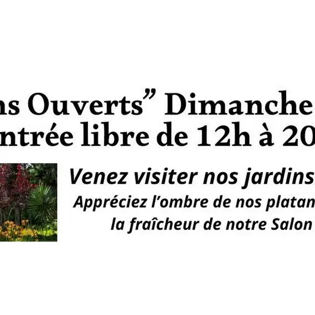 Jardins ouverts aux Sentiers de l'Abondance à Eygalières 09.08.26