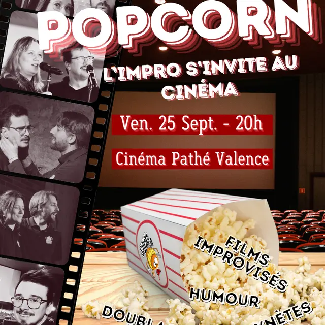 Théâtre d'impro : Popcorn_Valence
