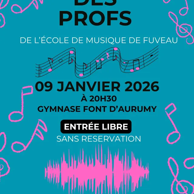 Concert des profs au profit des Restos du Coeur_Fuveau