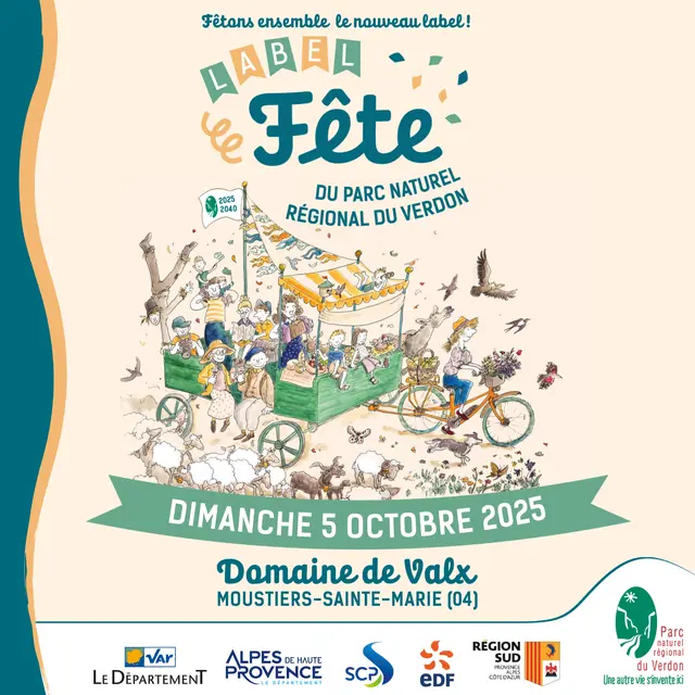 Label'Fête du Parc du Verdon_Moustiers-Sainte-Marie