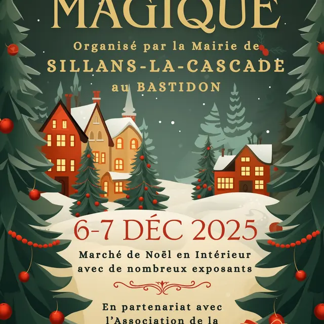 Marché de Noël_Sillans-la-Cascade
