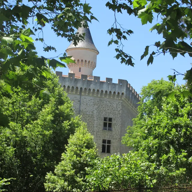 Chemin de vigner Léran