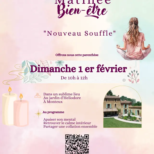 Matinée Bien-être - 'Nouveau souffle'_Monteux