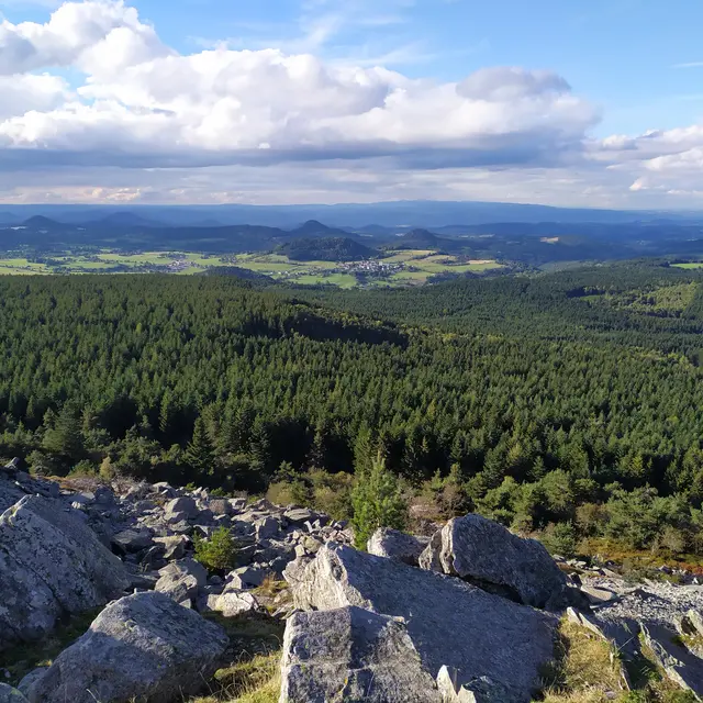 Panorama depuis le Pic du Lizieux
